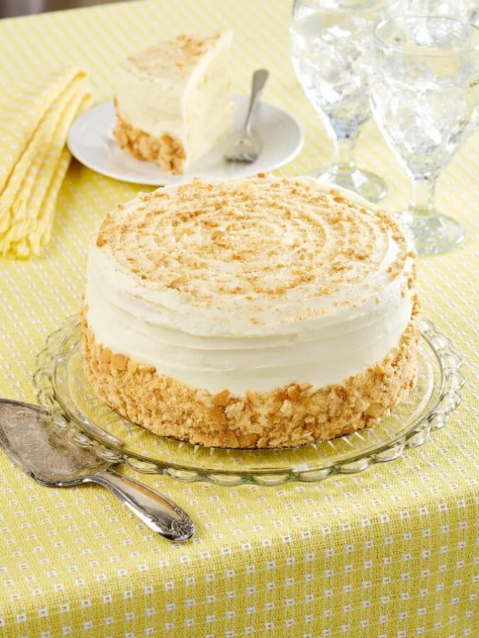 Three-Layer Banana Pudding Cake