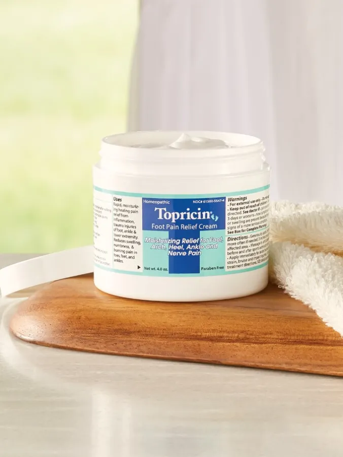 Topricin Foot Pain Relief Cream