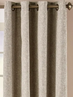 Touch of Linen Insulated Grommet Top Panel by Country Curtains®