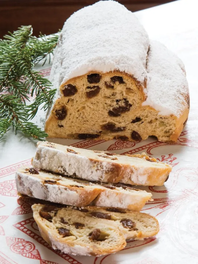 Traditional German Rum Stollen