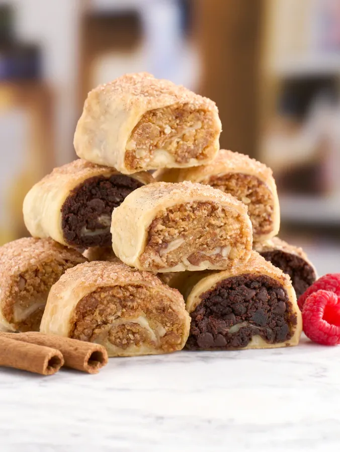 Traditional Rugelach Pastries, Two 9 Ounce Tubs