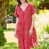 Triple-Tier Batik Sundress