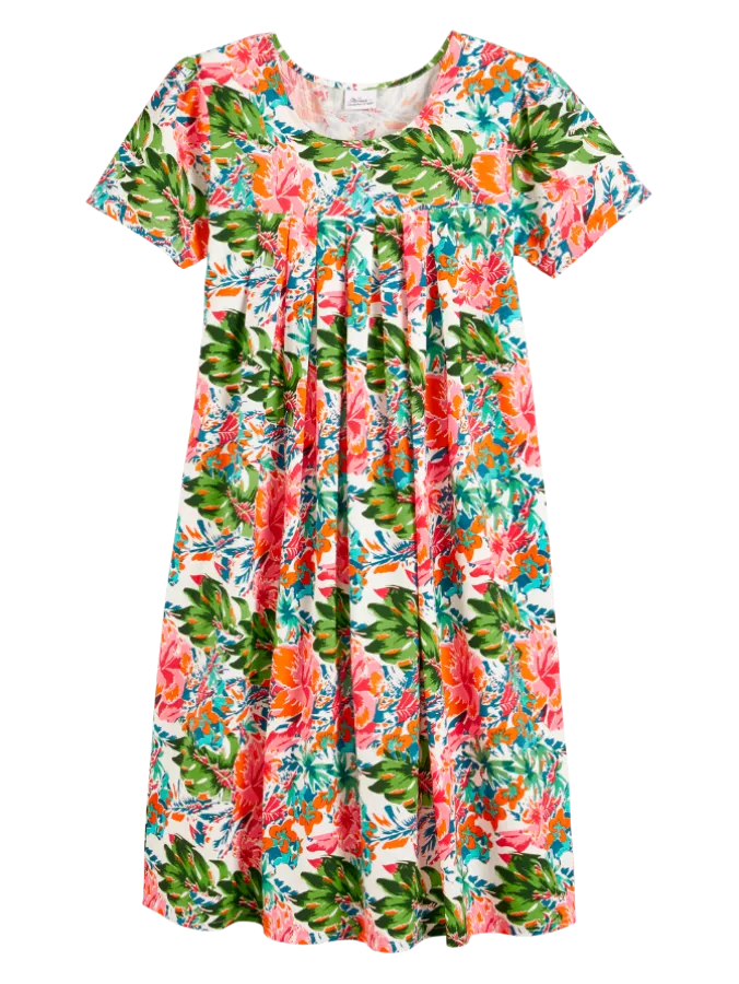 Tropical Gardens Cotton Muumuu