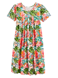 Tropical Gardens Cotton Muumuu