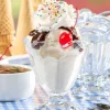 Tulip Ice Cream Sundae Glasses, Set of 4