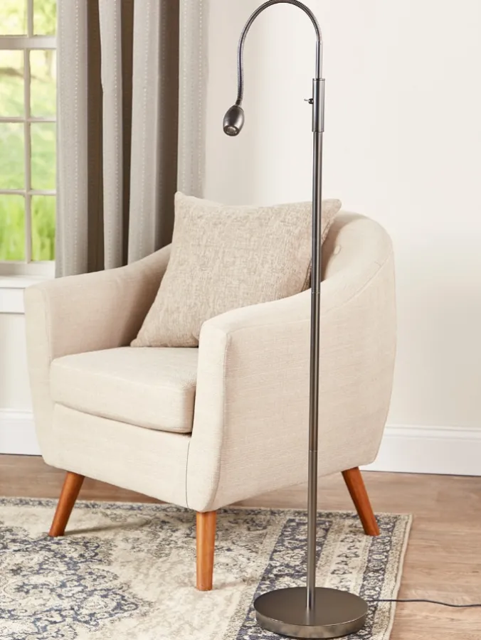 Two-Way Adjustable LED Floor Lamp