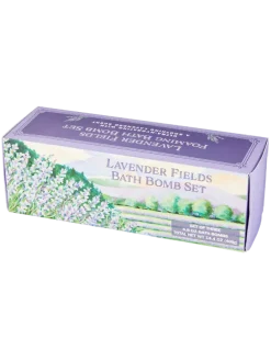 Ultra-Hydrating Lavender Fields Bath Bomb, Set of 3