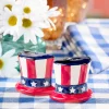 Uncle Sam Hat Salt and Pepper Shaker Set