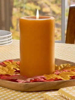 Unscented Tavern Pillar Candle, 5 Inch