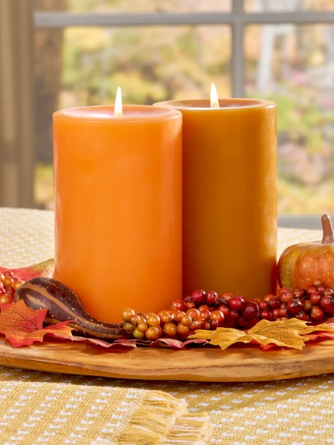 Unscented Tavern Pillar Candle, 5 Inch