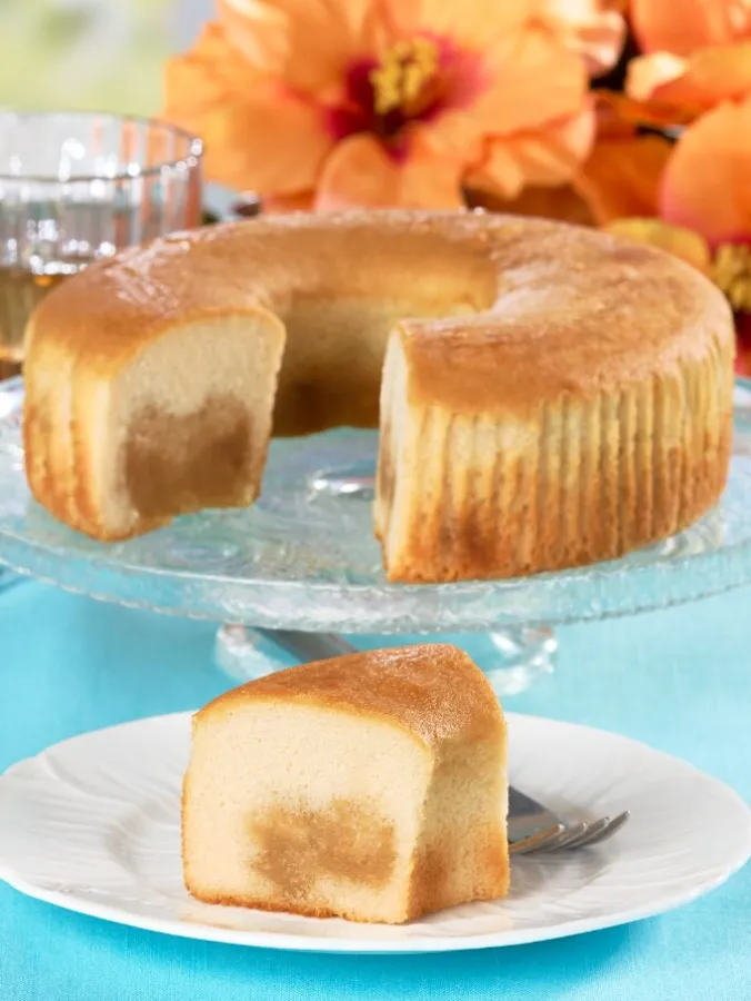 Vanilla Butter Rum Cake