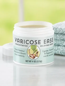 Varicose Ease Skin Cream, 4 Ounce Jar
