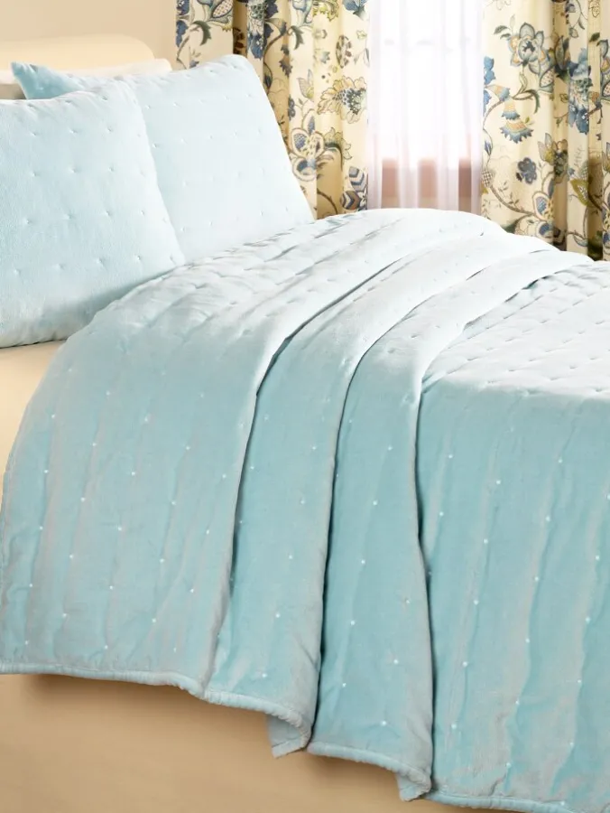 Velvet Dreams Cotton Quilt or Pillow Sham