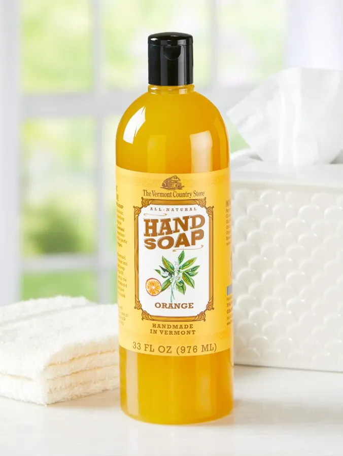 Vermont All-Natural Liquid Soap Refill, 33 oz. Bottle