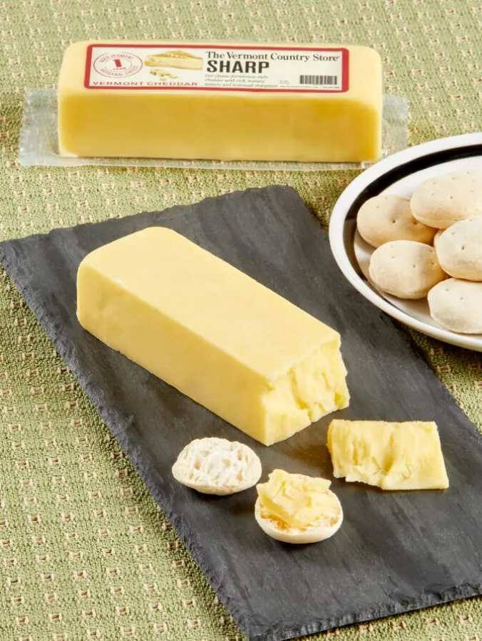 Vermont Cheddar Cheese, 8 Ounce Block