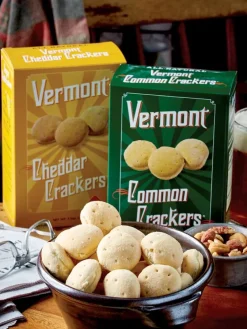 Vermont Common Crackers, Two 7.5 Ounce Boxes