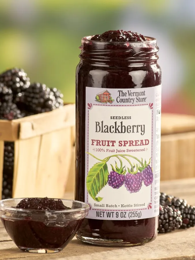 Vermont Country Store Fruit Spread, 9 Ounce Jar