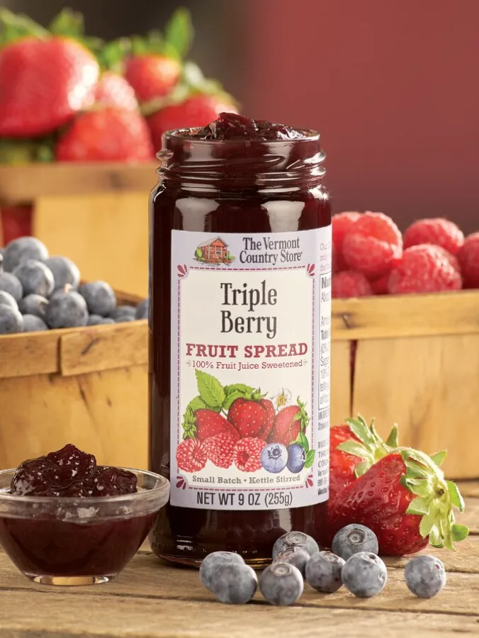 Vermont Country Store Fruit Spread, 9 Ounce Jar