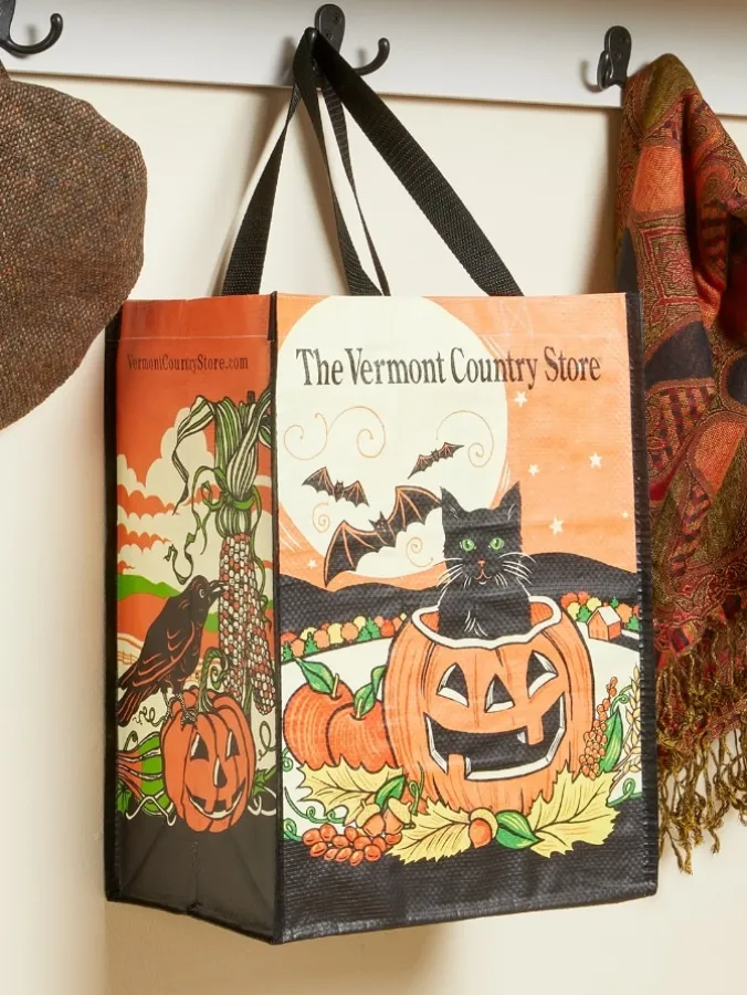 Vermont Country Store Halloween Reusable Shopping Bag