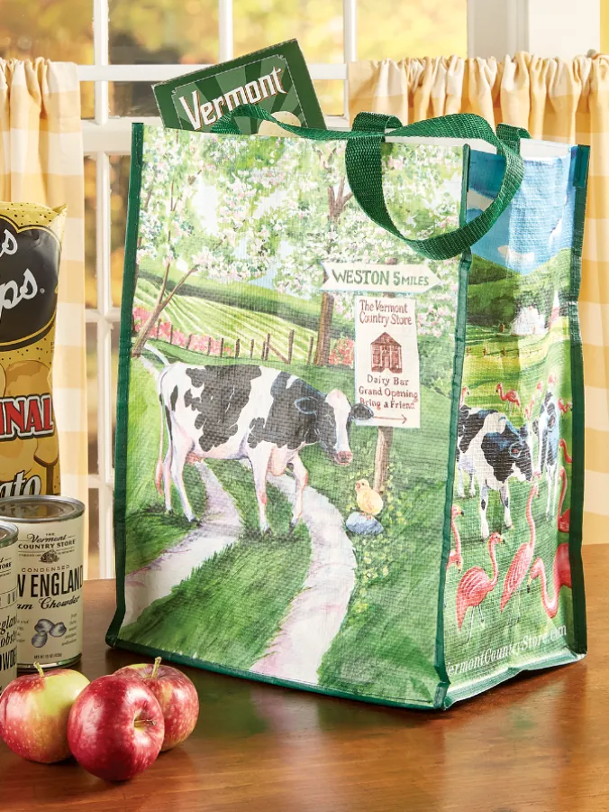 Vermont Country Store Reusable Shopping and Gift Bag