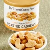 Vermont Country Store Roasted Cashews, 9 Ounce Canister