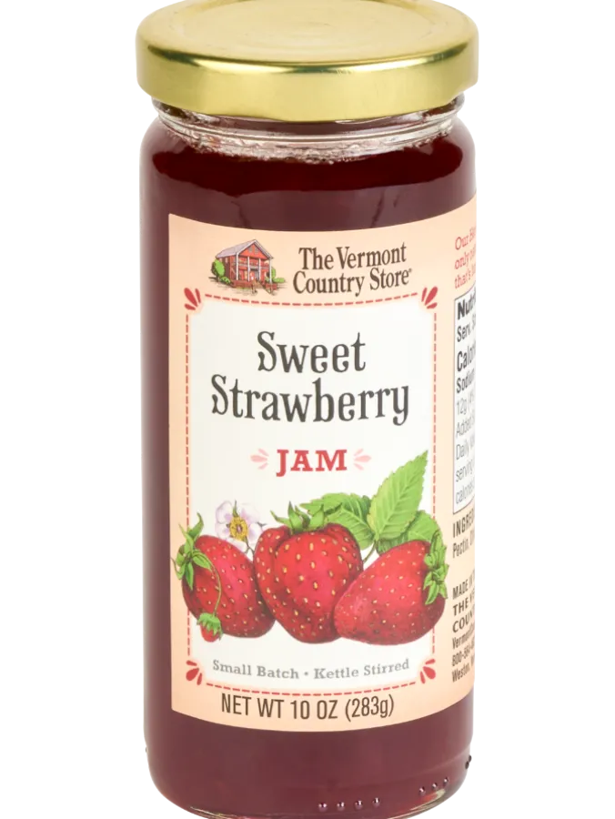 Vermont Country Store Small-Batch Jams, Jellies, and Marmalades, 10 Ounce Jar