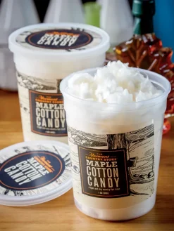 Vermont Maple Sugar Cotton Candy