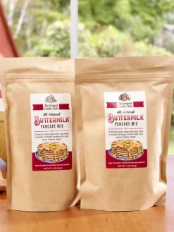 Vermont Maple Sugar Pancake Mix, Two 1 Pound Bags