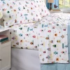 Vintage Birdhouse Portuguese Cotton Percale Sheet Set