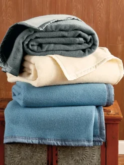 Washable Double-Face Wool Blanket