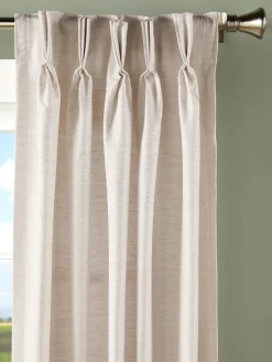 Westminster Estate Lined 50 Inch Pinch Pleat Curtains With Back Tabs