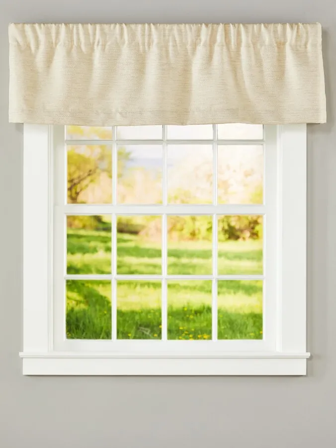 Westminster Estate Lined Rod Pocket Tailored Valance
