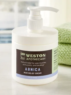 Weston Apothecary Arnica Pain Relief Cream, 16 Ounce Jar