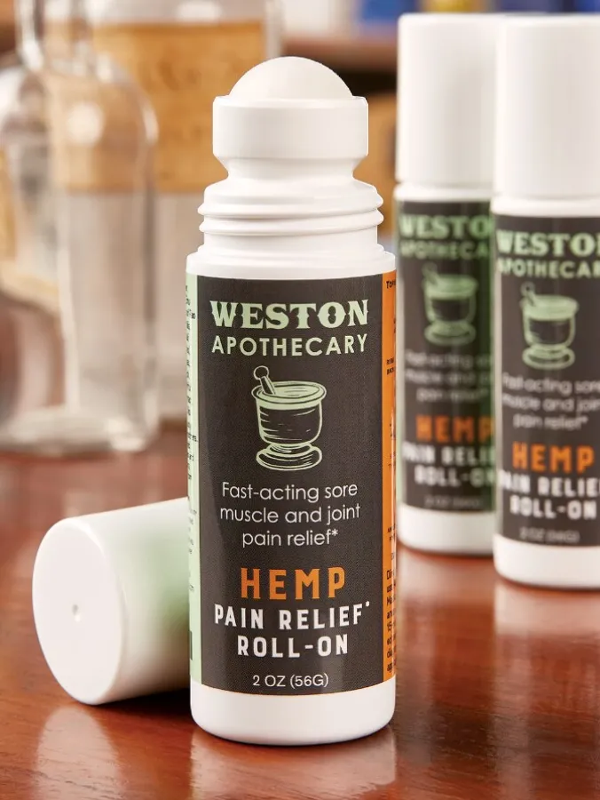 Weston Apothecary Hemp Pain Relief Roll-On