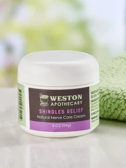 Weston Apothecary Shingles Symptom Relief Skincare Cream