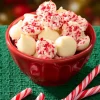 White Chocolate Candy Cane Snowdrop Nonpareils