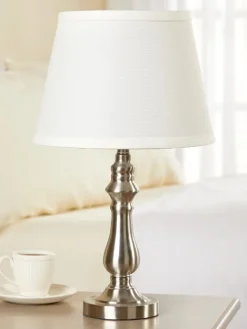 Windsor Bedside Metal Touch Lamp