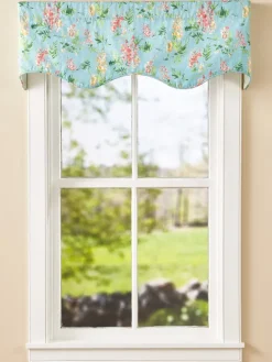 Wisteria Lined Rod Pocket Scalloped Valance by Country Curtains®