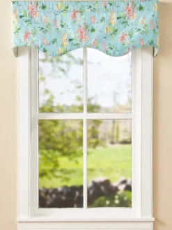 Wisteria Lined Rod Pocket Scalloped Valance by Country Curtains®