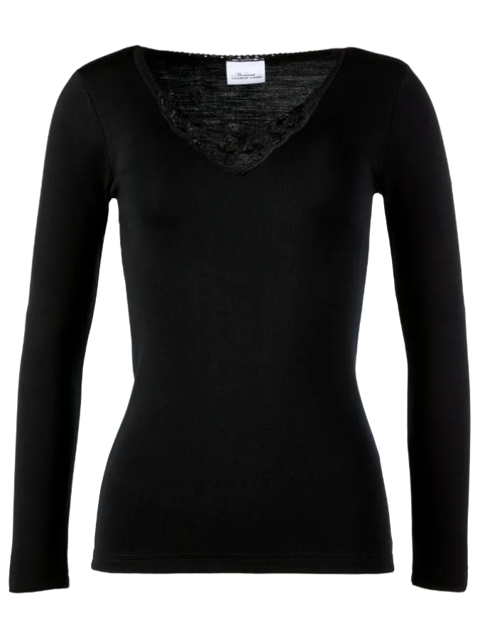Women's Australian Softwool Thermal Long-Sleeve Base-Layer Top