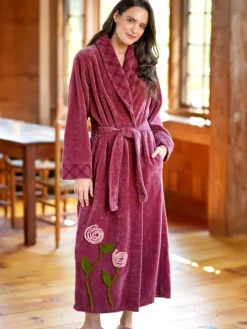 Women's Chenille Garden Slumber Robe