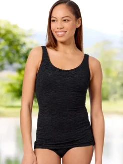 Women's Chlorine-Resistant One-Piece Shirred Sheath Swimsuit