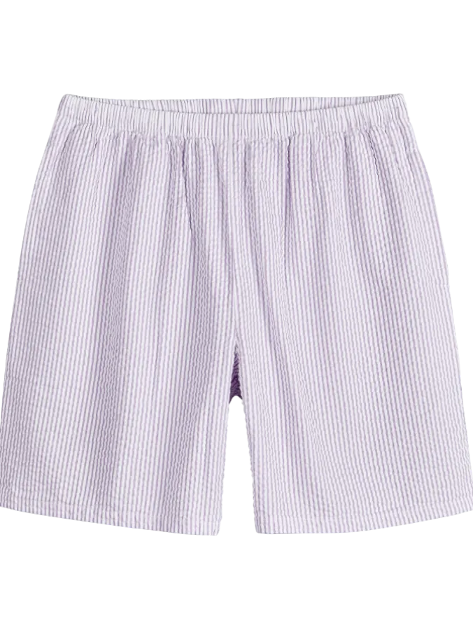 Women's Classic Cotton Seersucker Pajama Shorts