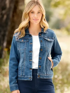 Women's Classic Denim Jean Jacket