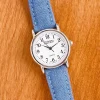 Women's Classic Watch With Denim Band