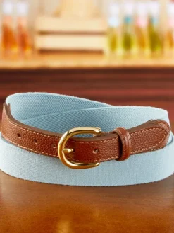 Women's Comfort Stretch Belt in Blue or Sage