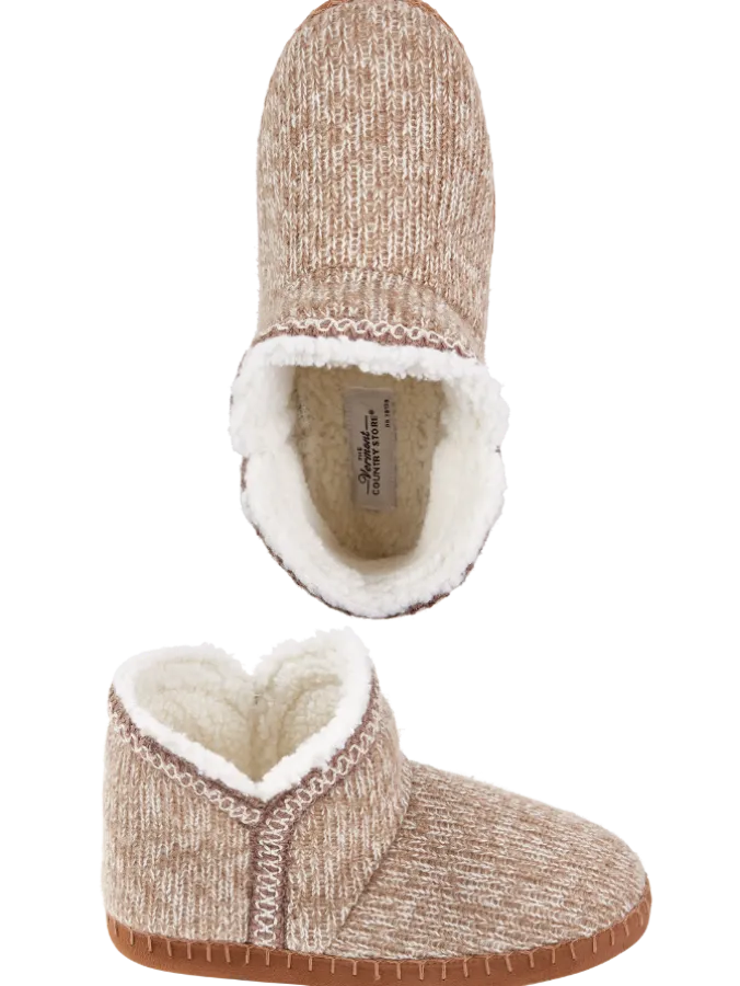Women's Cozy Sweater-Knit Booties