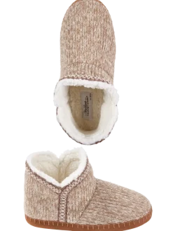 Women's Cozy Sweater-Knit Booties