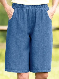Women's Denim Walking Shorts