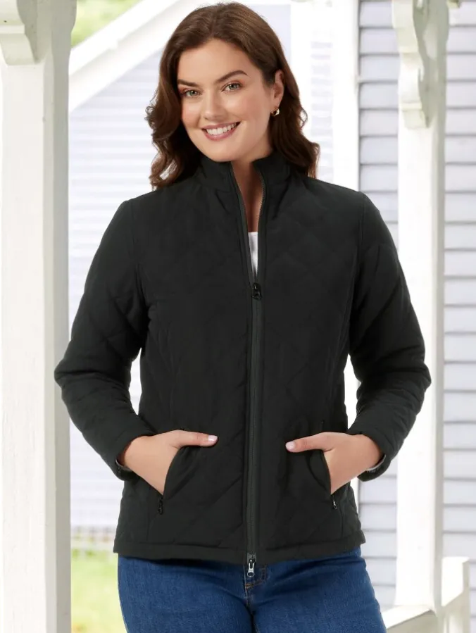 Women's Diamond Quilted Jacket